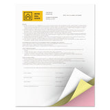 Revolution Carbonless 3-part Paper, 8.5 X 11, Pink-canary-white, 5, 010-carton