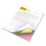 Vitality Multipurpose Carbonless 3-part Paper, 8.5 X 11, Canary-pink-white, 5, 010-carton