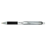 Z-grip Flight Retractable Ballpoint Pen, 1.2 Mm, Black Ink-barrel