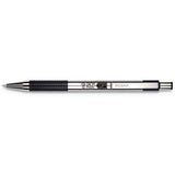 G-301 Retractable Gel Pen, Medium 0.7 Mm, Black Ink, Stainless Steel-black Barrel