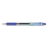 Jimnie Stick Gel Pen, Medium 0.7mm, Blue Ink, Smoke Barrel, Dozen