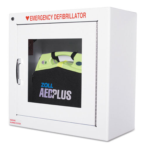Aed Wall Cabinet, 17w X 9 1-2d X 17h, White