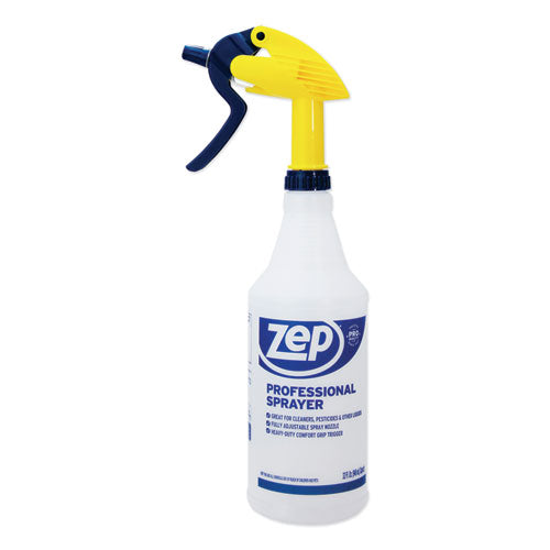 Professional Spray Bottle, 32 Oz, Blue, Gold Clear, 36-carton