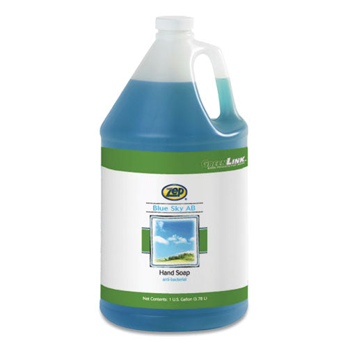 Blue Sky Ab Antibacterial Foam Hand Soap, Clean Open Air, 1 Gal Bottle, 4-carton